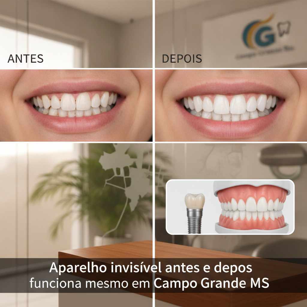 Aparelho Invisível Antes e Depois Campo Grande MS: Resultados