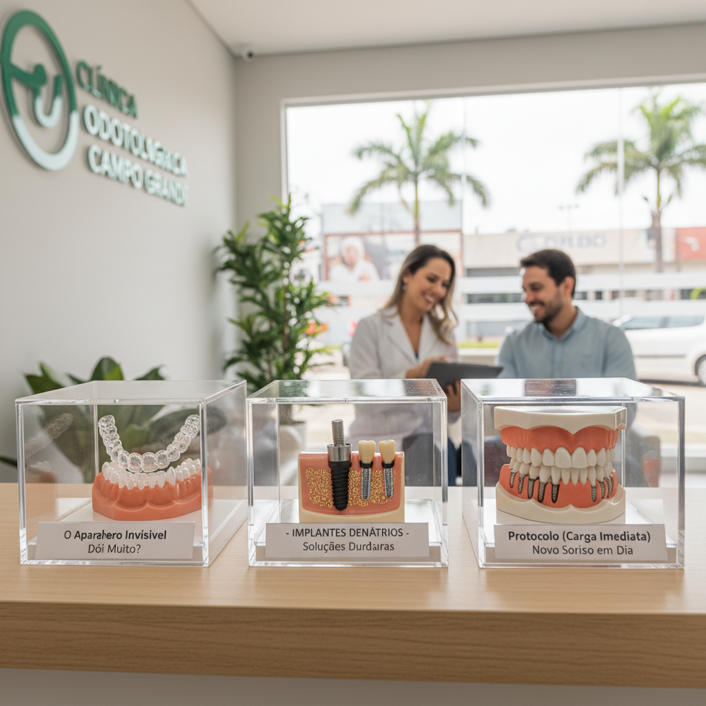 Aparelho Invisível Dói? Campo Grande MS - Oral Unic