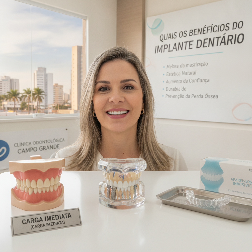 Benefícios do Implante Dentário Campo Grande MS | Oral Unic