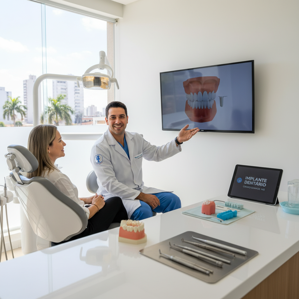 Como Escolher Dentista para Implante em Campo Grande MS