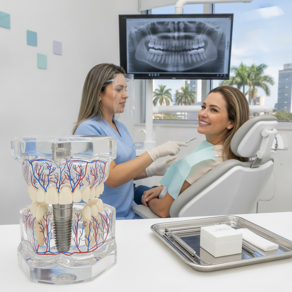 Como Funciona a Osseointegração do Implante Dentário em Campo Grande