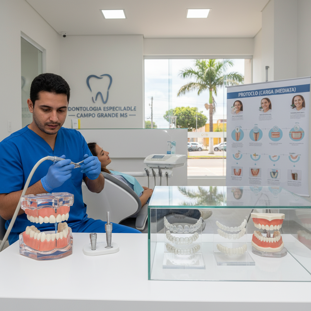 Como Funciona Implante Dentário em Campo Grande MS