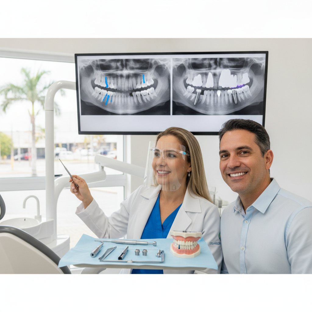 Implante Dentário Antes e Depois em Campo Grande MS