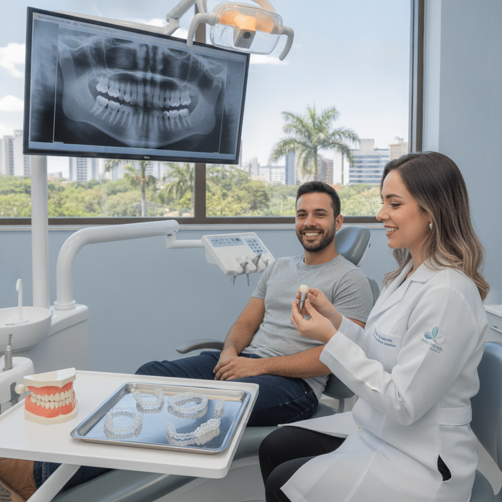 Implante Dentário de Porcelana em Campo Grande MS Vale a Pena?