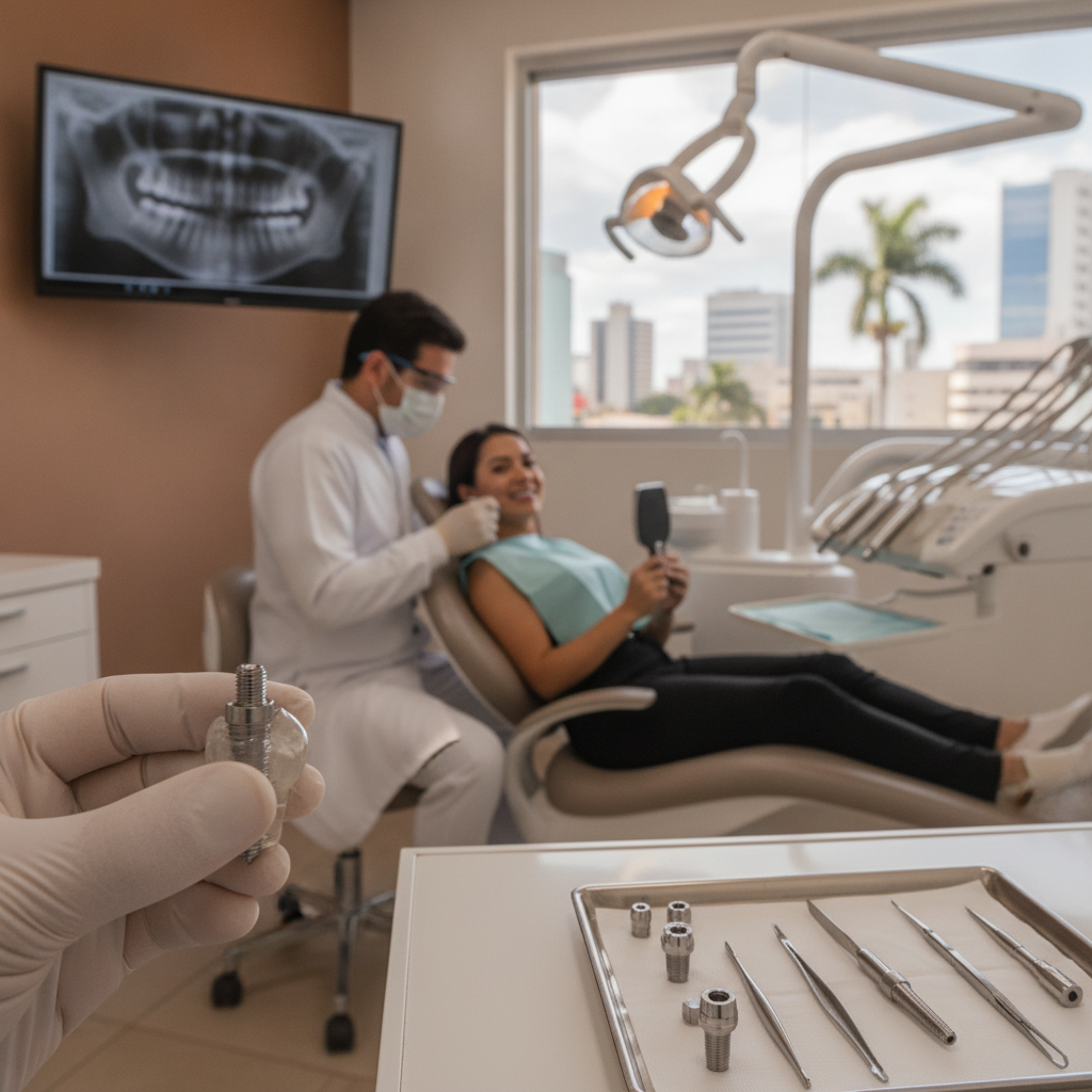 Implante Dentário de Titânio em Campo Grande MS Vale a Pena?