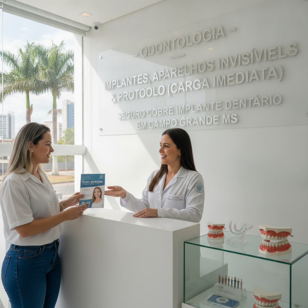 Implante Dentário e Seguro Campo Grande MS: Guia Completo