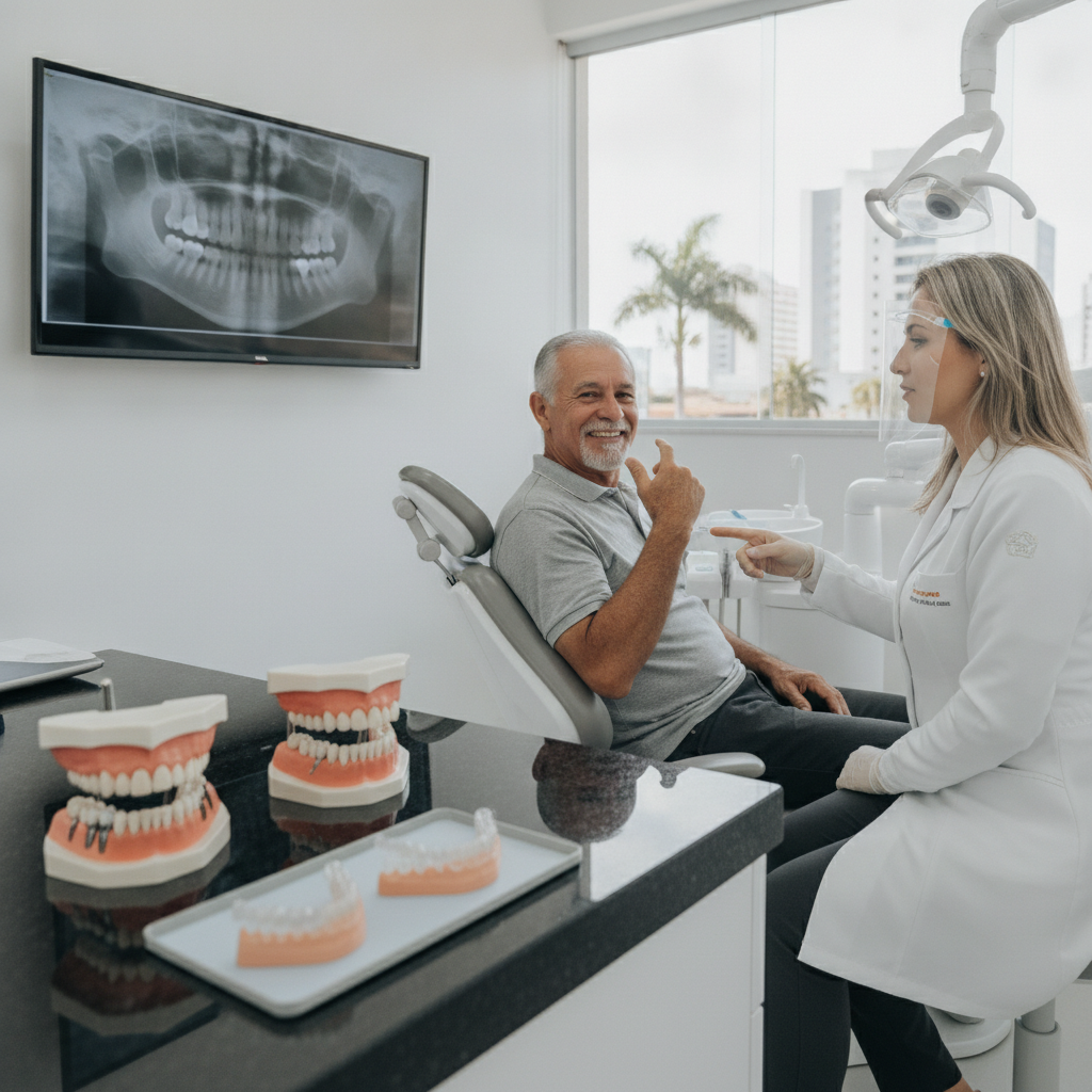 Implante Dentário para Quem Perdeu Todos os Dentes em Campo Grande MS