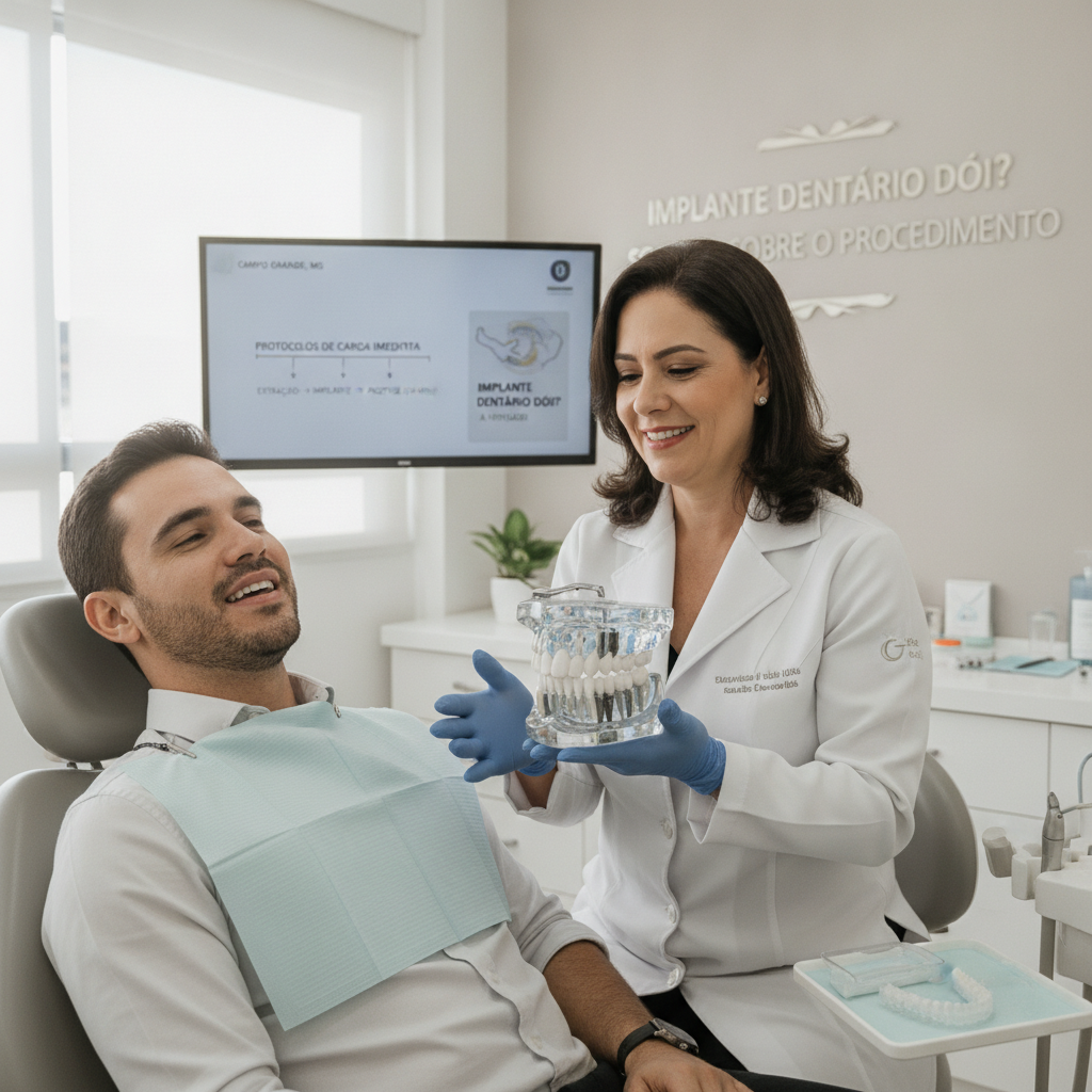 Implante Dentário Sem Dor em Campo Grande MS