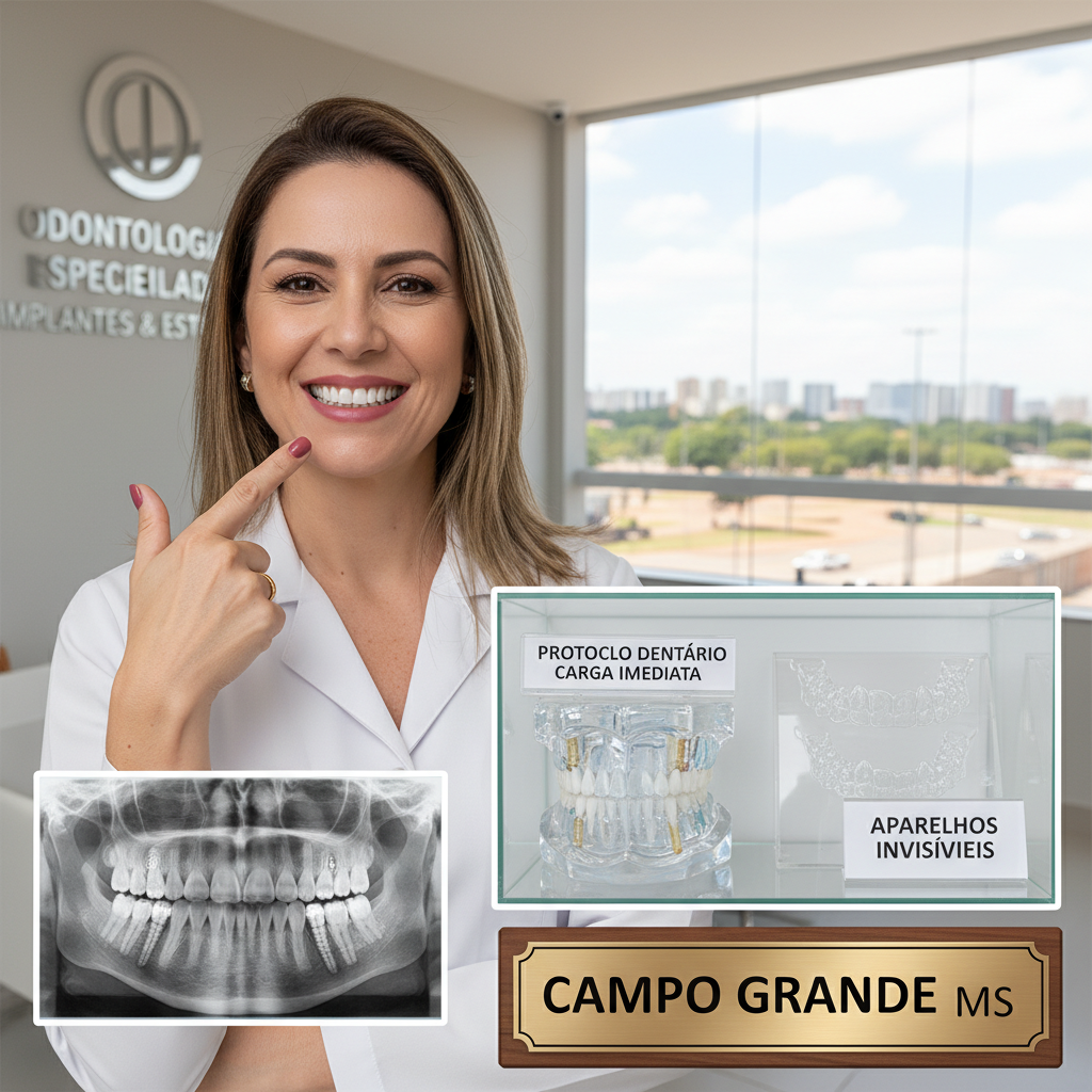 Protocolo Dentário Carga Imediata Vale a Pena Campo Grande MS
