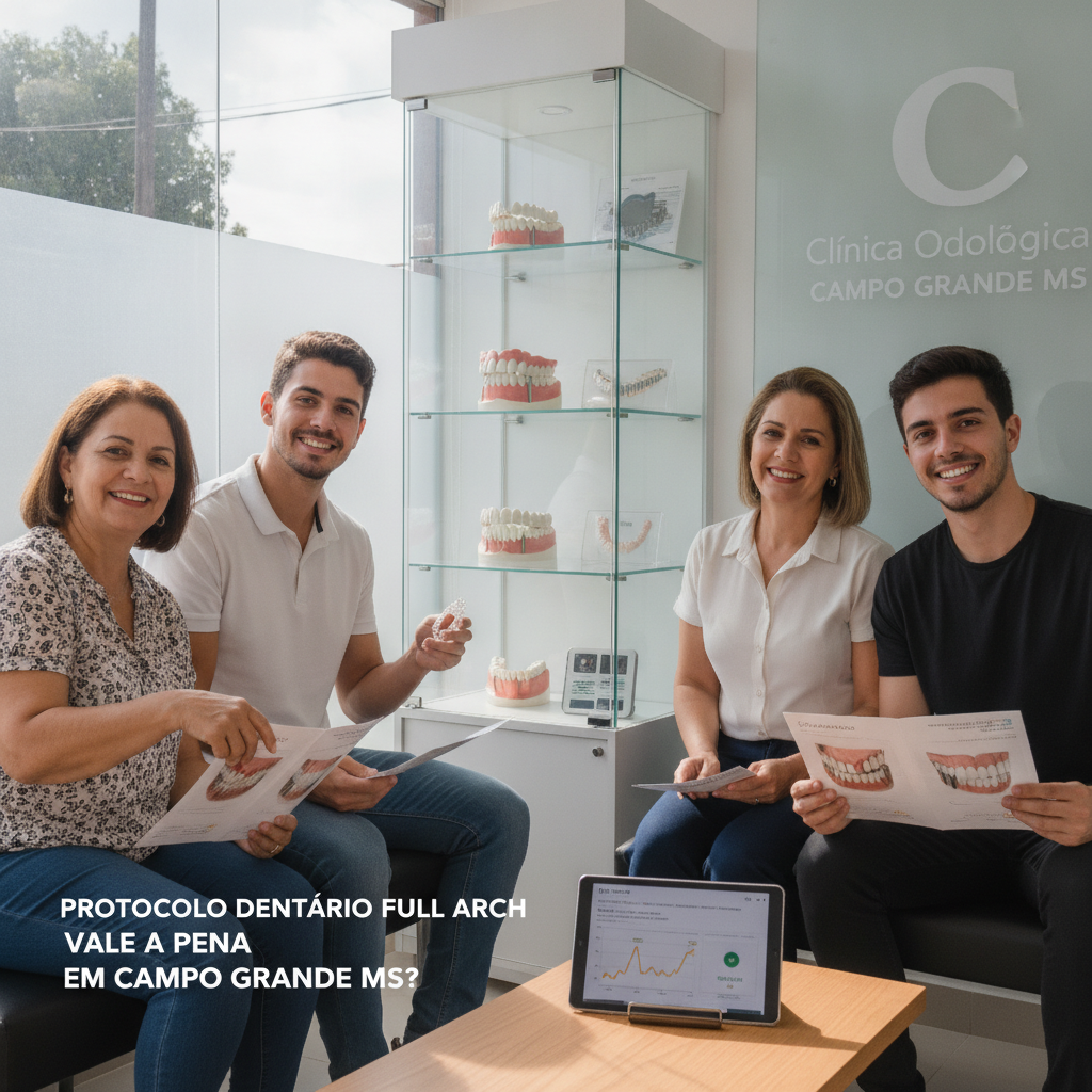 Protocolo Dentário Full Arch em Campo Grande MS: Vale a Pena?