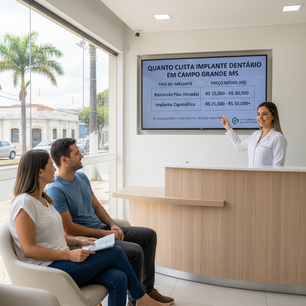 Quanto Custa Implante Dentário em Campo Grande MS - Guia 2024