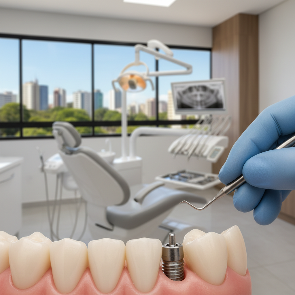 Recuperação de implante dentário em Campo Grande